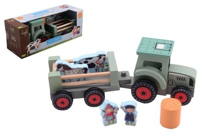 Jou?co? - Fien & Teun Tractor met accesoires Speelgoed NEU