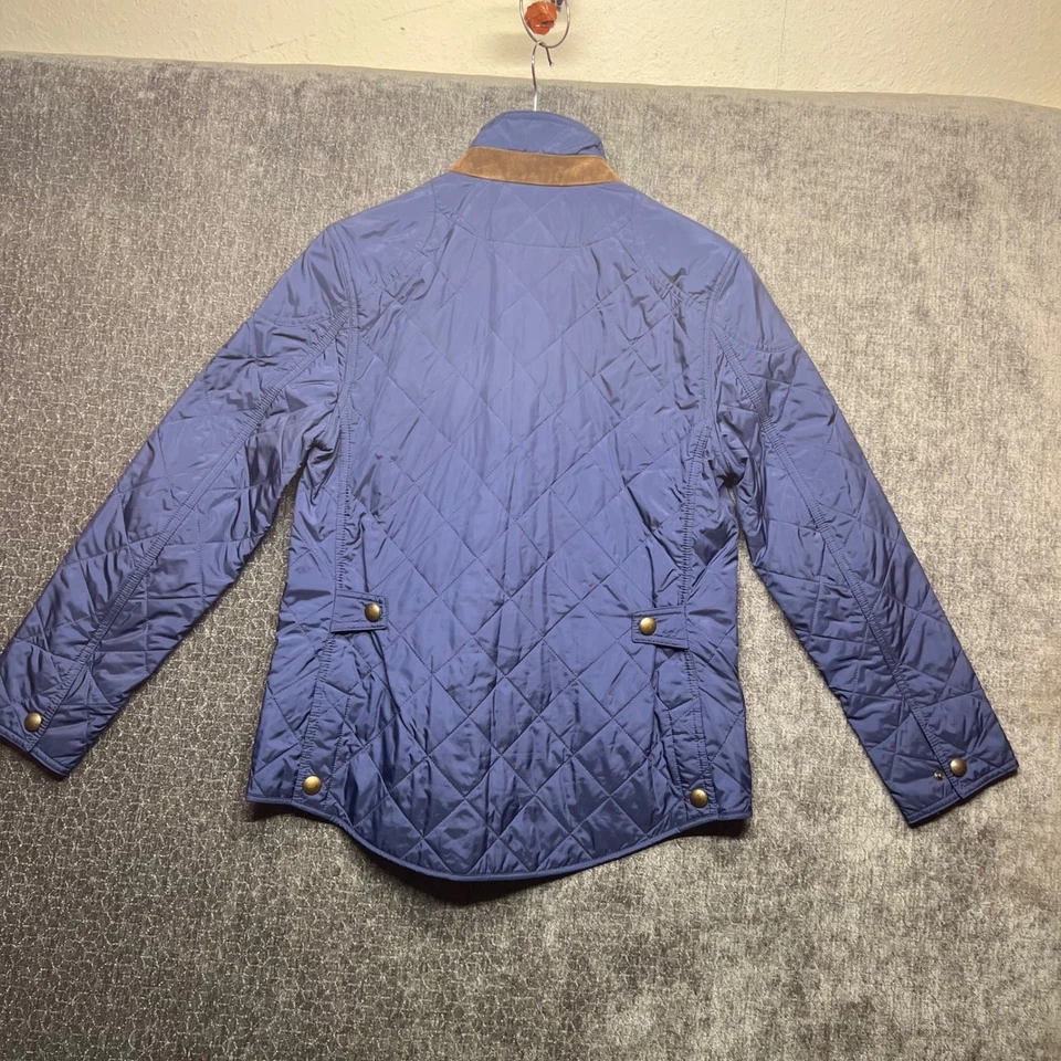 Ralph Lauren Golf Club Quilted Jacket RLC Logo Bomber Women Medium - Image 2 of 4