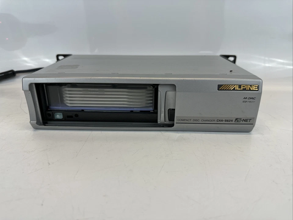 ALPINE # CHA-S624 Ai-NET/M-Bus CD Shuttle Digital Optical Vintage Old School #01 - Image 2 of 4
