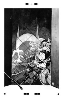 Tim Sale Detective Comics #781 Rara Grande Produzione Art Cover