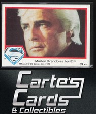 Marlon Brando as Jor-El 1978 Topps Superman: The Movie #69