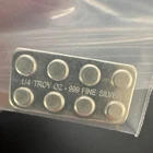 Monarch Precious Metals 1/4 Troy oz .999 Fine Silver LEGO