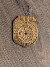 1936 Little Orphan Annie Radio Show Secret Compartment Decoder Badge Pin Back