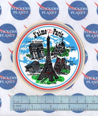 Adhésif Vintage Gardaland - Aster Liner Saturno 7 - Sticker Publicitaire 80s - Italie