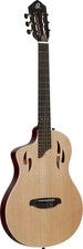 Ortega Guitars TourPlayer Series Left-Handed Thinline Crossover Electric Nylo...