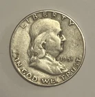 1951-S 50C Silver Franklin Half Dollar U.S. Silver Coin