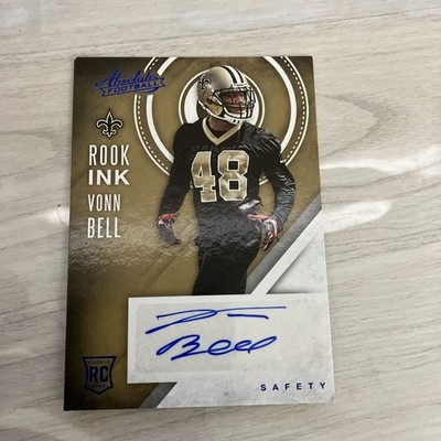 2016 Panini Absolute - ROOK Ink Vonn Bell #49 Blue (AU, RC)