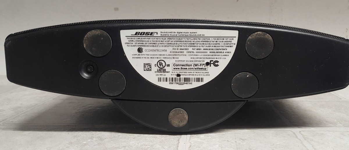 Bose SoundLink Air Digital Music System w/Power Supply NO