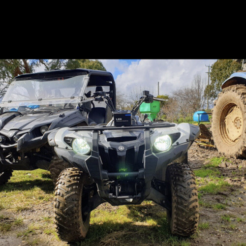 2005 Polaris Sportsman 500 LED Headlight Upgrade Kit Plug & Play Hi/Low - Picture 2 of 12