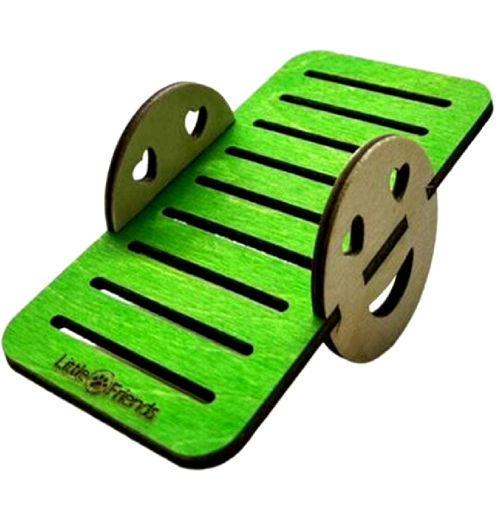 LITTLE FRIENDS ANIMAL TILT TABLE 13cm : Small Pet Seesaw Toy Hamster Gerbil Mice