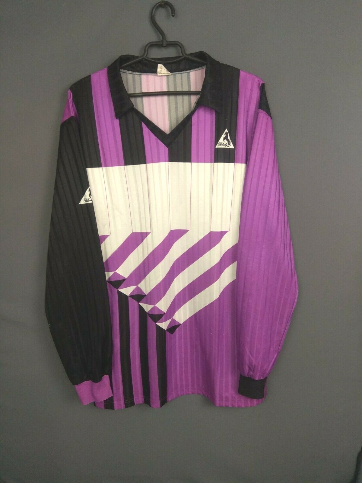 Blacky Jersey Size 10 Vintage Retro Shirt Trikot Long Sleeve Switzerland ig93