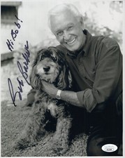 BOB BARKER HAND SIGNED 8x10 PHOTO       PRICE IS RIGHT HOST     TO BOB      JSA