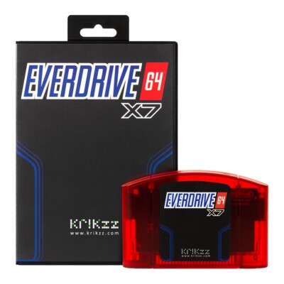 EverDrive-64 X7 - Flashcart for Nintendo 64 / N64 original by Krikzz PAL & NTSC