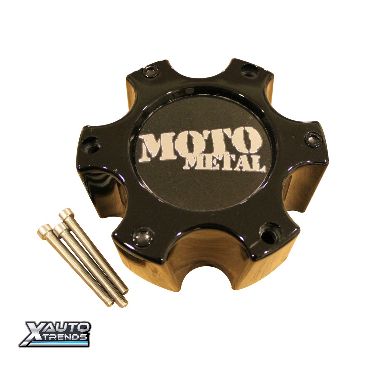 Moto Metal 909 957 959 Gloss Black Wheel 6 Lug Rim Center
