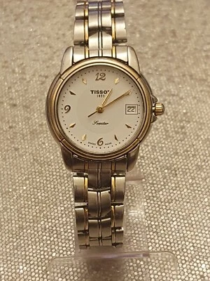 Vintage TISSOT Seastar A655/755K zeitloser Damenuhr Klassiker bicolor 30 Meter - Bild 1 von 4