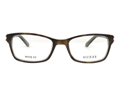 GUESS GU2677 Tortoise Green 055 Plastic Women's Eyeglasses Frame 50-17-135 2677