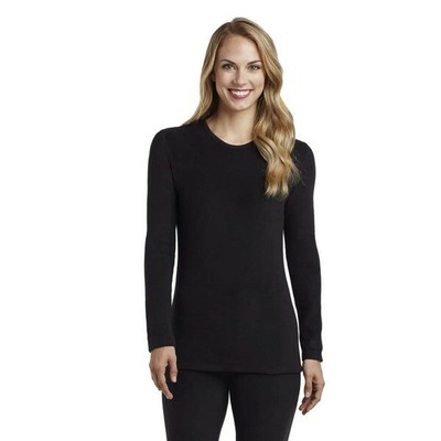 New Cuddl Duds Warm Layers Fleecewear w/ Stretch Long Sleeve Crew Shirt M #70240 86201761506 | eBay