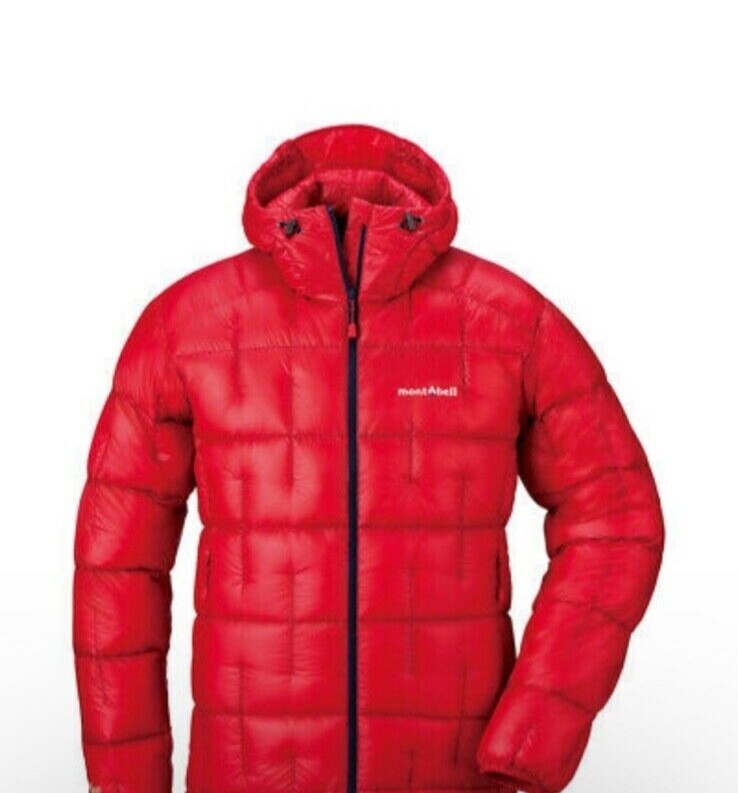 montebell plasma red down jacket | eBay