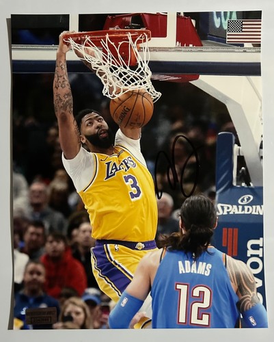 ANTHONY DAVIS signed autographed photo COA Hologram main image 0