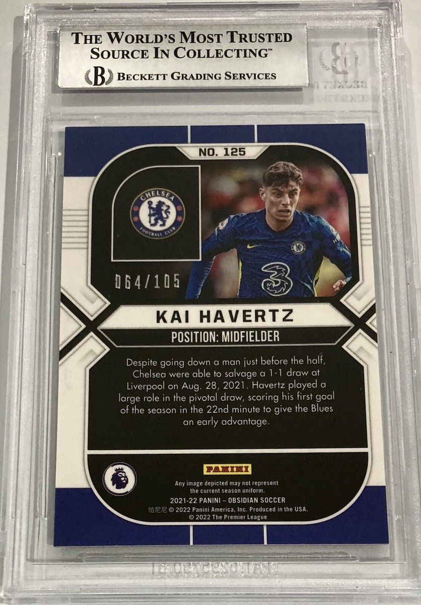 2021-22 Panini Obsidian #125 Kai Havertz BGS 9 MINT | eBay
