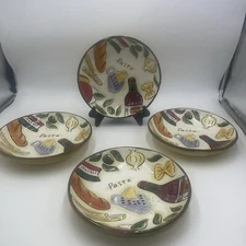 Clay Art Italiano Hand Painted Dishes