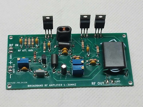 WZMACNIACZ RF AM SSB HF SDR 1-30MHZ