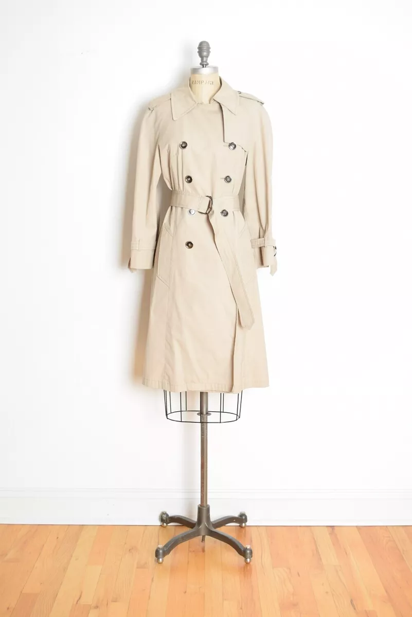 Calico wool hotsell trench coat