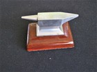 STAINLESS STEEL ANVIL PAPERWEIGHT — photo 1