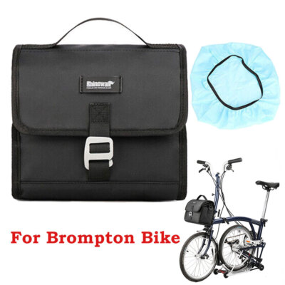 Fahrrad Fronttasche Korbtasche Frontgestell Pack Tragetasche faltbar für Brompton Bike