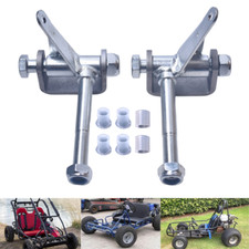 Go Kart Spindle 4.5" X 5/8" Steering Bracket Set For 212cc 196cc 6.5hp 13hp 15hp
