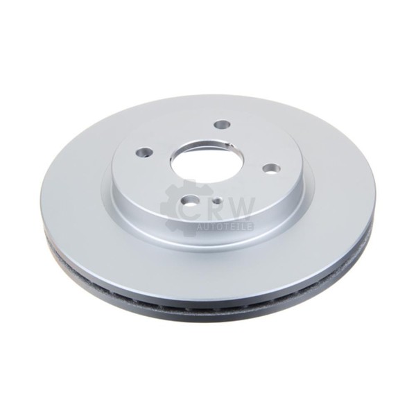 2X Bremsscheiben Vorne Ø258 Mm BelüFtet Beschichtet FüR Mazda 2 DE DH 3 DE-image