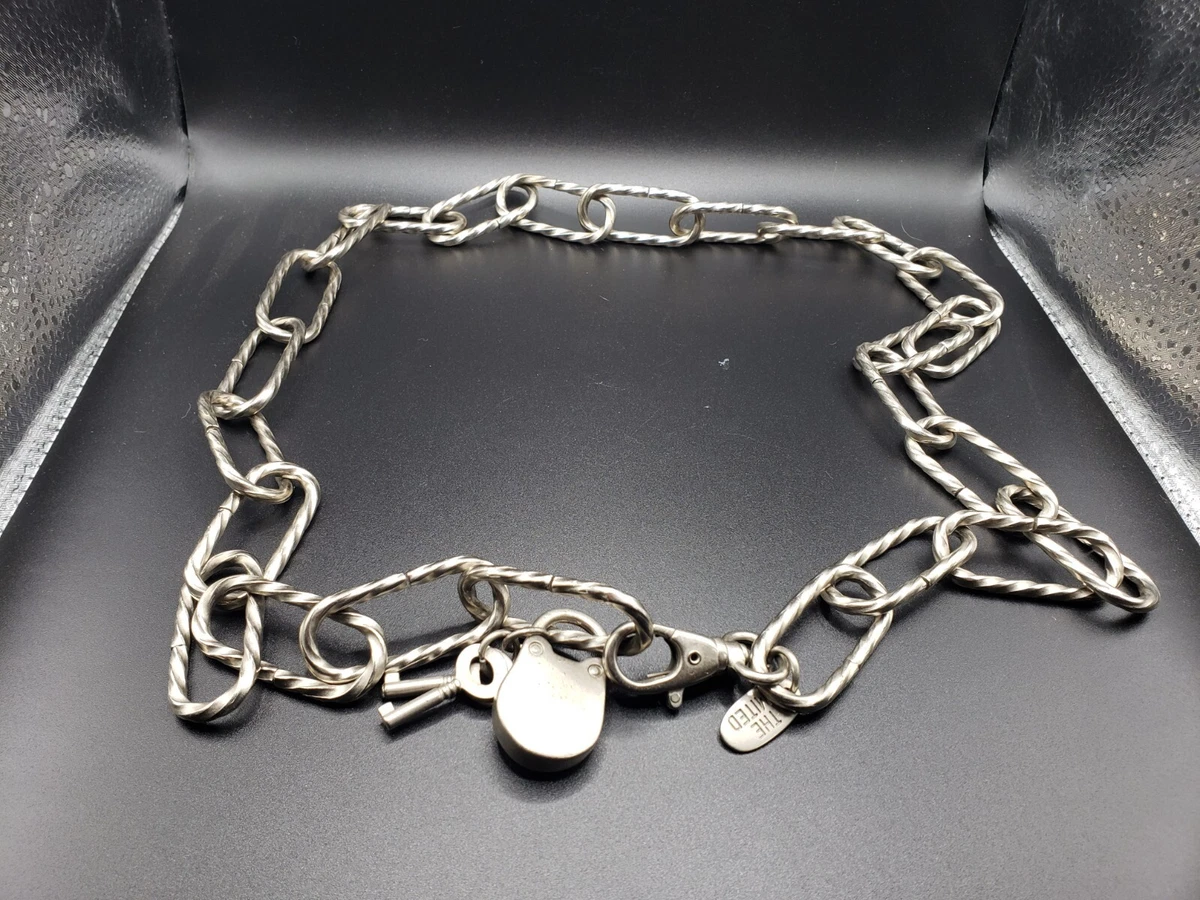 Chain link belt silver sale