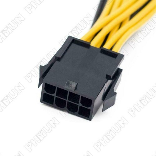 10pcs 20cm 8 Pin to Dual 8 Pin EPS 12V Motherboard Power Supply Cable Y-Splitter - 第 6/7 張圖片