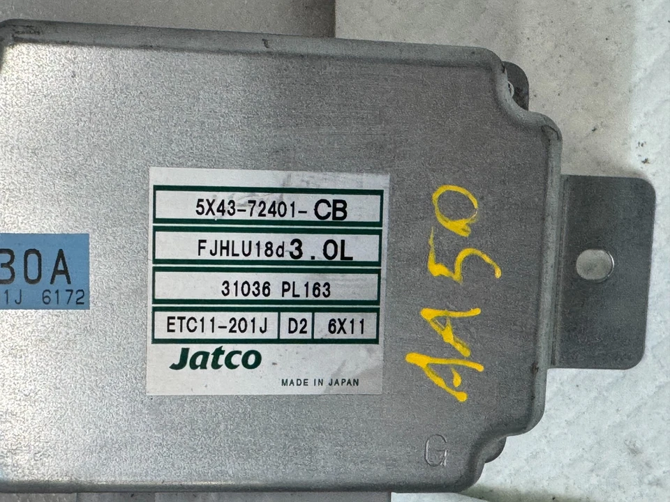 Jaguar X-Type 2007 módulo de transmisión 5X43-72401-CB OEM (AA 50) Foto 2 de 4