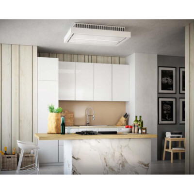 Baumann  - Aura 90 - WLK - Weiß - 90cm Deckenhaube - 5 Jahre Garantie