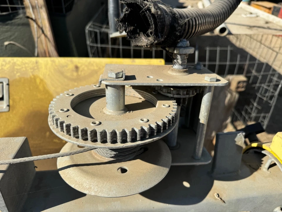 Cabrestante manual 1200 lb manivela 2 engranajes cable de acero ATV remolque barco trabajo pesado EE. UU. Foto 2 de 4