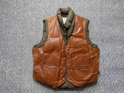 vintage SCHOTT leather GOOSE DOWN 