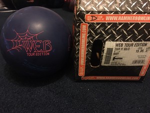 hammer web bowling ball specs