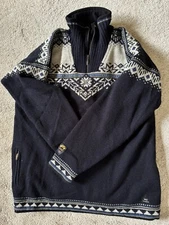 Dale Of Norway Windproof Polarwind Membrane Wool Ski Sweater XL For Outer Layer