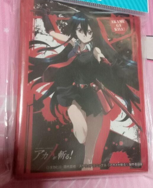 akame ga kill card sleeves Ensky Card Sleeves anime TCG Akame ga Kill! Akame