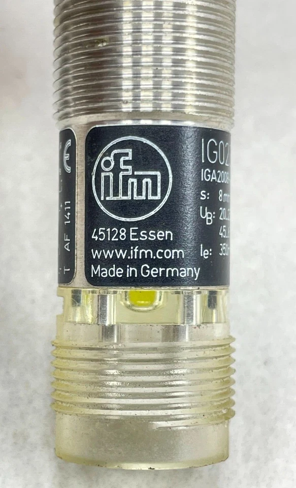 IFM IG0233 IGA2008-AB0A/BS-201-A Inductive Snesor AC/DC Output Stage Combined - Image 2 of 4