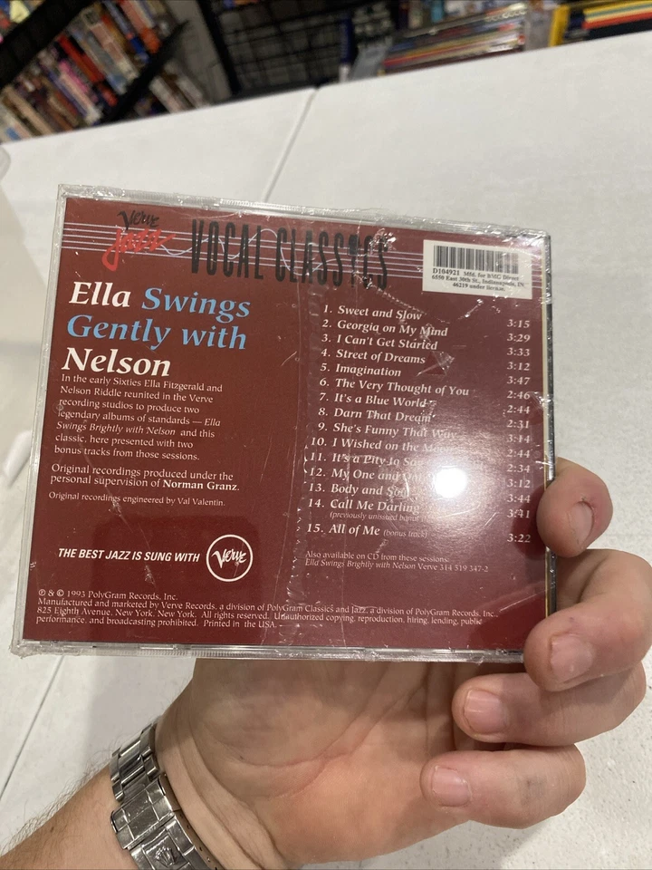 Ella Nilson - swings Gently with - Ella Nilson [CD]1993 Polygram Records - Imagem 2 de 2