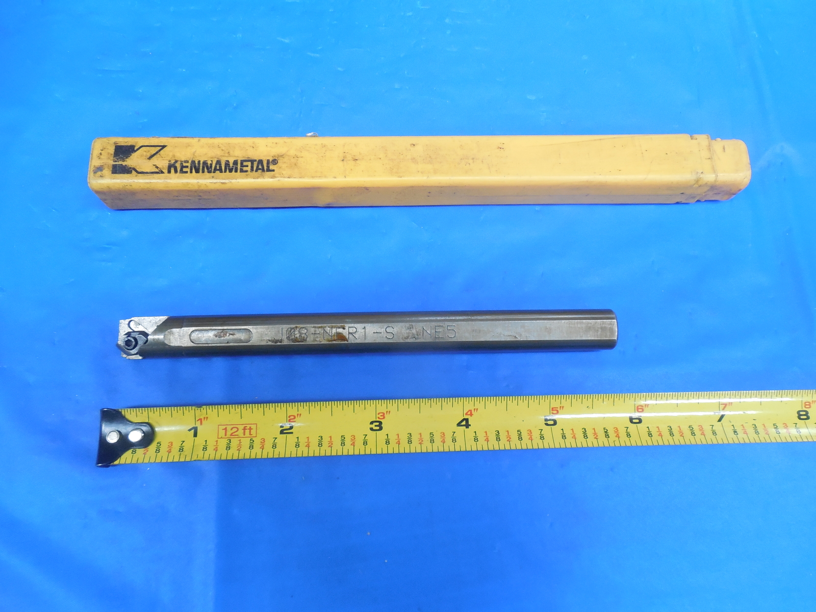 KENNAMETAL 1/2" SHANK DIA. HEAVY METAL INDEXABLE BORING BAR J08NER1S