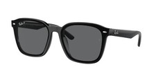 RAY-BAN SUNGLASSES RB4392D 601/81 BLACK/GREY POLARIZED LENS 66MM