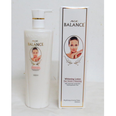 Age Balance Clear Smooth & Moisturizing Body Lotion 500ml mit Sonnencreme
