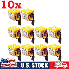 10X BR-2/3AGCT4A BR2/3AG BR2/3AGCT4A Battery for FANUC A98L-0031-0025 w/plug US