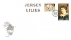 1986 Jersey - Jersey Lillies First Day Cover