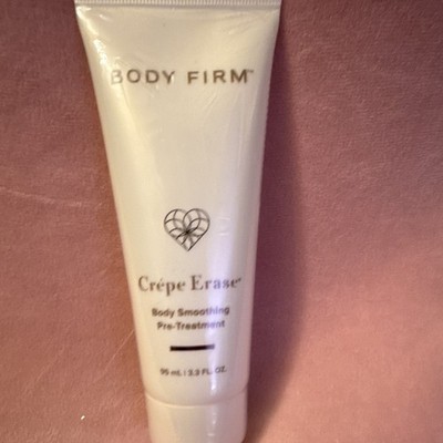 Body Firm Crepe Erase Body Scrub Pre-Treatment AHA Exfoliating Unscented 3.3