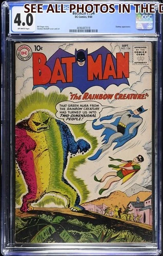 Batman #134 DC Comics CGC 4.0 Graded SEPT 1960 NobleSpirit (HG)