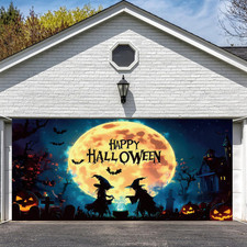 6 X 13 Ft Halloween Garage Door Decorations, Holiday Decor Garage Wall Decora...